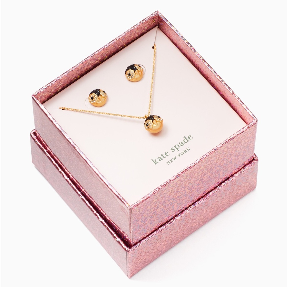 ♠️Kate Spade♠️New York Penguin Pendant & Studs Set